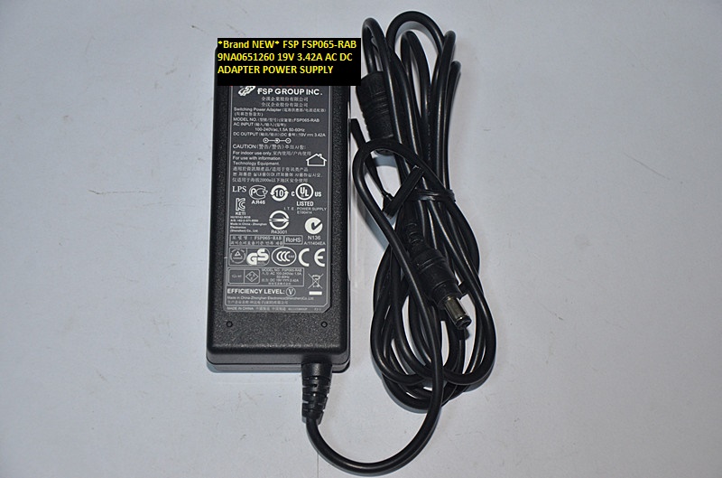 *Brand NEW*19V 3.42A 9NA0651260 FSP FSP065-RAB AC DC ADAPTER POWER SUPPLY